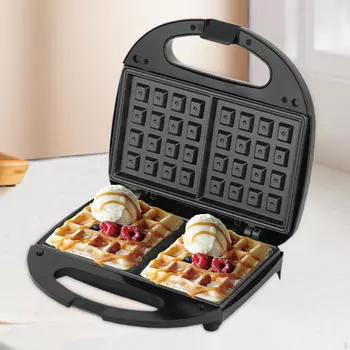 Универсальное нагревательное устройство, сэндвич-тостер и вафельница для вкусных завтраков Style A