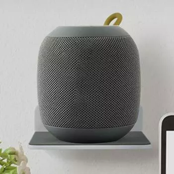 Универсальное настенное крепление для динамика, акриловая полка, плавающие настенные полки, подставка для веб-камеры, телефонов, маршрутизатора для звуковой коробки JBL GO3 белый