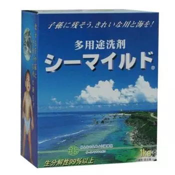 Универсальное натуральное моющее средство Sea Mild набор из 5 шт. 1,0 кг