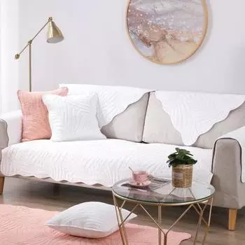 Универсальное полотенце для дивана Four Seasons, чехол для дивана в европейском стиле, стеганый чехол для дивана, хлопковое Нескользящее полотенце на подлокотник, наволочки 70x70cm 1pcs