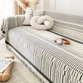 Универсальное полотенце для дивана Four Seasons, нескользящий простой чехол для диванной подушки, ткань для гостиной, пылезащитный чехол для дивана, полотенце Ins Style, «все включено» 180*130cm
