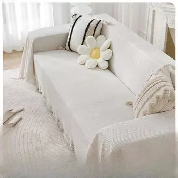 Универсальное полотенце для дивана Ins Style, универсальный чехол для дивана Four Seasons, хлопковая пряжа, чехол для дивана, ткань, универсальный чехол для дивана, коврики для кемпинга 90*90cm