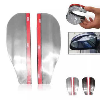 Универсальное прозрачное автомобильное боковое зеркало заднего вида, дождевая доска, солнцезащитный козырек, козырек