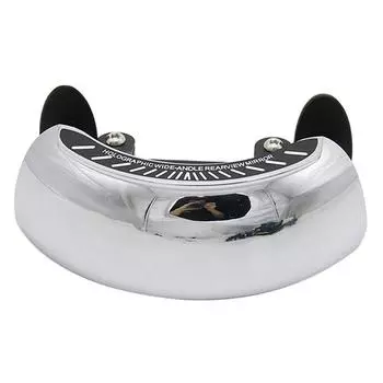 Универсальное удлинение лобового стекла мотоцикла, широкоугольное зеркало заднего вида, безопасные зеркала заднего вида для серебряный