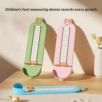 Универсальное устройство для измерения стопы младенца и ребенка для обуви небесно-голубой