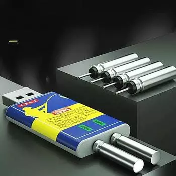 Универсальное зарядное устройство с USB-интерфейсом для ночной рыбалки в дикой природе с поплавковой батареей с электронным поплавковым аккумулятором