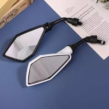 Универсальное зеркало заднего вида для мотоцикла, сменная деталь, аксессуары для зеркала скутера красный