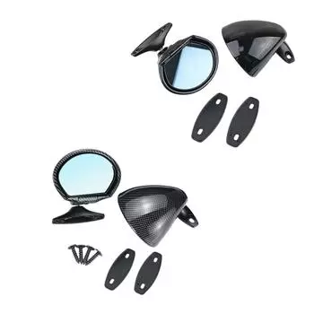 Универсальное зеркало заднего вида Прочное профессиональное автомобильное зеркало заднего вида чёрный