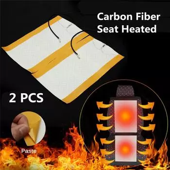 Универсальные 2 шт. 4827 см Автомобиль Автомобиль Внедорожник Сиденье с подогревом Нагреватель Нагревательная подушка 12 В