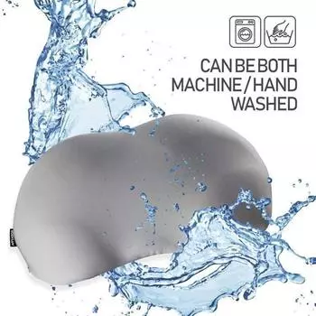 Универсальные эргономичные подушки 3D Cloud Pillow с наволочкой Мягкая поддержка шеи Подушка для сна с дизайном Egg Groove синий
