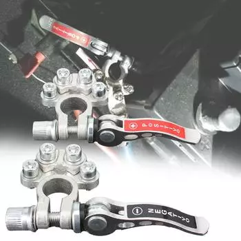 Универсальные автомобильные аксессуары, автомобильный аккумулятор, зажим для провода, зажим для основного кабеля, клемма для поста, быстроразъемные разъемы 12 В 24 В Copper with tin