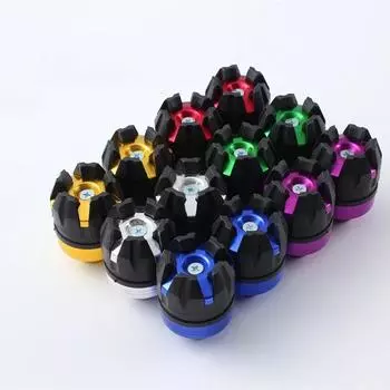 Универсальные аксессуары для мотоциклов - Передняя вилка с ЧПУ, модифицированный бампер для предотвращения столкновений и защиты мотоцикла чёрный