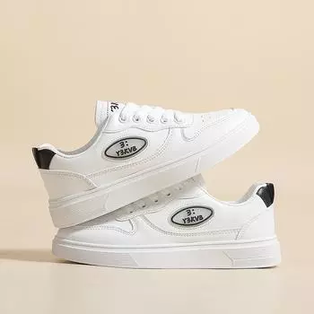 Универсальные белые туфли Студенческая женская обувь Повседневная обувь Модные туфли Спортивная обувь 35