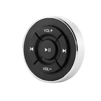 Универсальные беспроводные Bluetooth медиа кнопки дистанционного управления на руле автомобиля