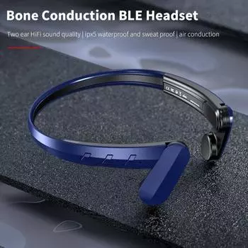 Универсальные беспроводные наушники BL03 с воздушной проводимостью, автоматическое сопряжение, игра чёрный