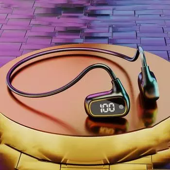 Универсальные беспроводные наушники с эффектом объемного звучания, легкие, с низким энергопотреблением белый