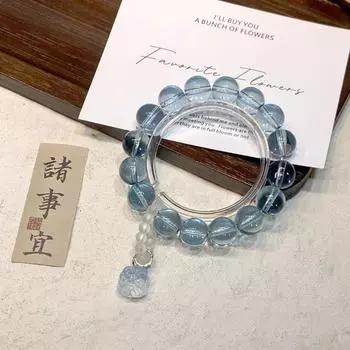 Универсальные браслеты с бусинами в виде танца льва для женщин, девушек, в китайском стиле, милый браслет с бусинами, ювелирные аксессуары, подарки