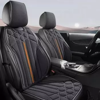 Универсальные чехлы для автомобильных сидений Мягкая замшевая подушка для водительского сиденья Дышащий противоскользящий защитный коврик Автомобильные аксессуары