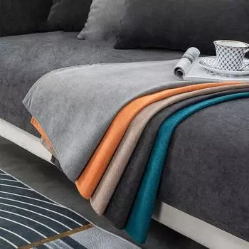 Универсальные чехлы для диванов Four Seasons, синель, чехол для дивана для гостиной, Нескользящая подушка, ковры, спинка дивана, подлокотник, полотенце 70x70