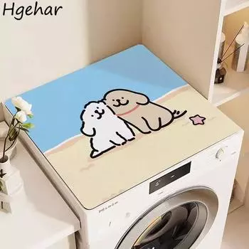 Универсальные чехлы для дома, многофункциональные, мультяшные, диатомовые, грязевые, пыленепроницаемые, водонепроницаемые, прочные, для микроволновой печи, стиральной машины 30x40cm