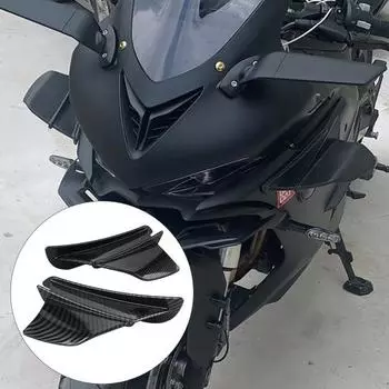 Универсальные детали крыла спойлера Не легко упасть Аксессуары для модернизации Легкий комплект аэродинамического крыла для мотоцикла Спойлер для личного использования B