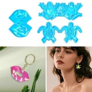 Универсальные и простые в использовании формы для изготовления ювелирных изделий. Стильные формы для сережек и брелков своими руками для любителей изготовления ювелирных изделий. A