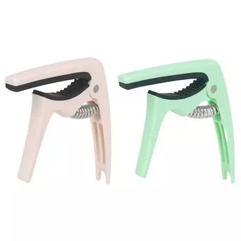 Универсальные каподастры для гитаристов, удобные аксессуары для гитары для детей и взрослых # оливковое зеленый