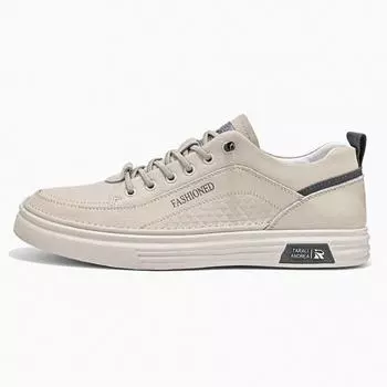 Универсальные кожаные туфли, повседневные белые туфли, модные низкие, нескользящие, спортивные туфли с мягкой подошвой 44