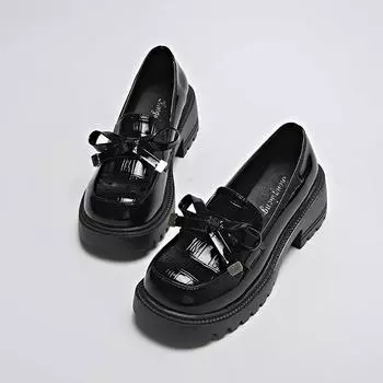 Универсальные кожаные туфли женские Sapato Maschio в британском стиле на плоской подошве на все сезоны, новая коллекция весна-осень 35 бежевый