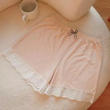 Универсальные кружевные защитные брюки с кружевом для комфорта, защиты от скатывания, мягкие, удобные и уникальные высокоэластичные женские защитные брюки