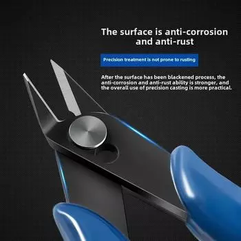 Универсальные кусачки для проволоки DIY триммер диагональная боковая резка кусачки для кабеля мини-ножницы кусачки для заподлицо триммер для дома ручные инструменты синий синий