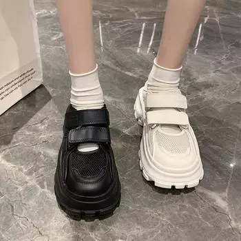 Универсальные летние 2024 новые пляжные сандалии Baotou Caligae на толстой подошве в этническом стиле для женщин 35 покинуть белый