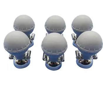 Универсальные металлические электроды ЭКГ, аксессуары для проводов кабеля ЭКГ, многоразовый электрод с мягким присоской, идеально подходит для Din3.0/Banana 4.0(6 шт / комплект)