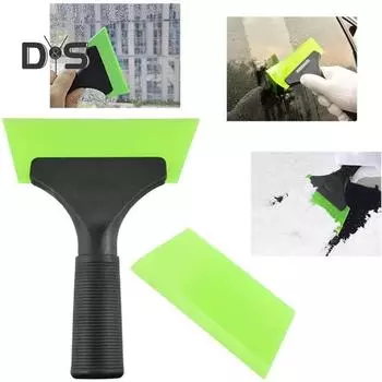 Универсальные многофункциональные инструменты для автомобильной пленки, лопата для снега, зимнее размораживание лобового стекла, скребок для льда, инструменты для удаления дождя и снега, автоаксессуары синий