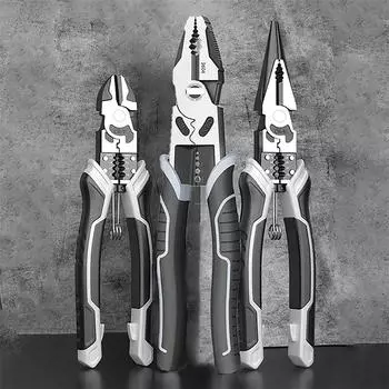 Универсальные многофункциональные плоскогубцы-диагонали плоскогубцы с острыми губками скобяные инструменты универсальные плоскогубцы для проводов плоскогубцы для электромонтажных проводов