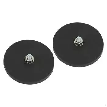 Универсальные монтажные кронштейны с резиновыми накладками для фонарей дальнего света на крыше Dia 6.6cm