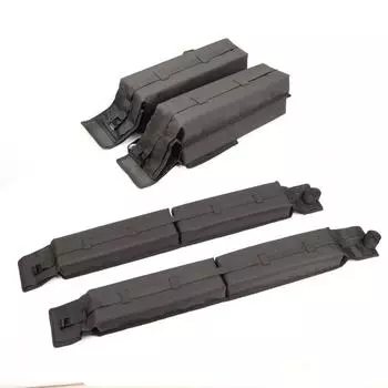 Универсальные мягкие багажники на крышу, складные переносные багажники на крышу автомобиля, багажники на крышу из Оксфорда и ПВХ, аксессуары для кемпинга темно серый