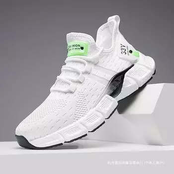 Универсальные мужские кроссовки для папы 2024 года, модные кроссовки для пар, мужская сетчатая дышащая спортивная обувь, прямые поставки с фабрики 36