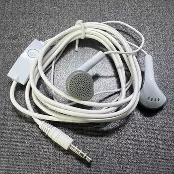 Универсальные наушники Samsung 3,5 мм спортивные проводные наушники с микрофоном для наушников Samsung Xiaomi