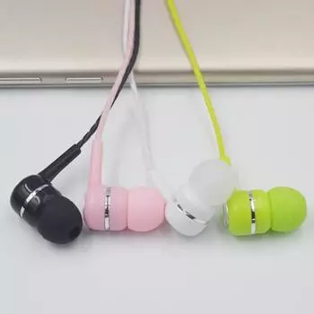 Универсальные наушники-вкладыши с четким качеством звонка, Hi-Fi звук, акустическая структура, диафрагма 10 мм, проводные наушники 3,5 мм белый