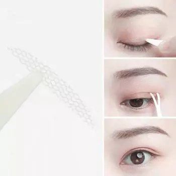 Универсальные невидимые волокна, удобные наклейки на веки для свиданий M