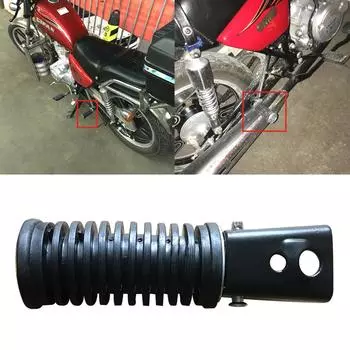 Универсальные педали, подножка, подножка, совместимая с GS125 GN125, мотоциклами, велосипедами, электромобилями, мопедами, картами, скутерами