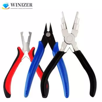 Универсальные плоскогубцы-диагональные плоскогубцы 6 в 1, плоскогубцы для гибки проволоки, кольца и переходные кольца, инструмент для изготовления ювелирных изделий, многофункциональные инструменты Cutting Pliers