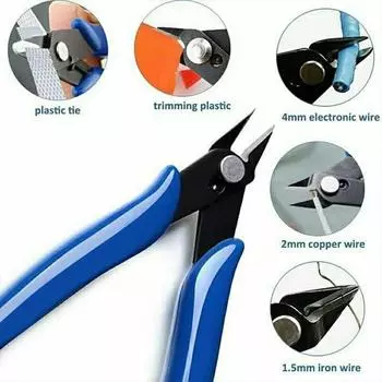 Универсальные плоскогубцы RAYENR, многофункциональные инструменты, кусачки для электропроводов, боковые ножницы, ручные инструменты из нержавеющей стали