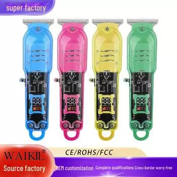 Универсальные профессиональные машинки для стрижки волос - Oil Head & Shaver 606 зелёный