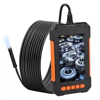 Универсальные промышленные инструменты для ремонта эндоскопов, диагностические инструменты для автомобилей, 2600 мАч, 1920*1080P HD P40, кабель 2 м/5 м, экран IPS 4,3 дюйма, камера 8 мм, водонепроницаемость IP67 2m cable