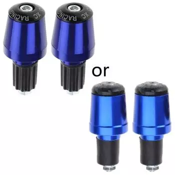 Универсальные ручки руля для уличного мотоцикла 7/8 , заглушки для большинства мотоциклов с рулем 7/8 22 мм красный