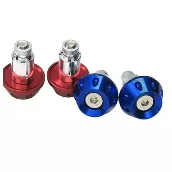 Универсальные ручки руля мотоцикла 7/8 22 мм, заглушка руля, алюминиевый сплав с ЧПУ, заглушка руля, слайдер золотой