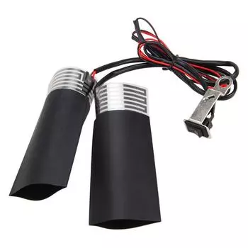 Универсальные рукоятки для мотоцикла Pro-Warm 12 В с подогревом — усовершенствованная технология подогрева ПЭТ с водонепроницаемым управлением чёрный