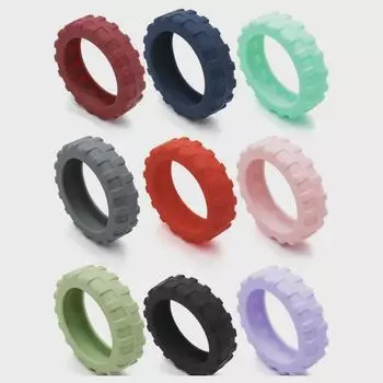 Универсальные силиконовые чехлы на колеса для багажа Diameter 43—52*15mm